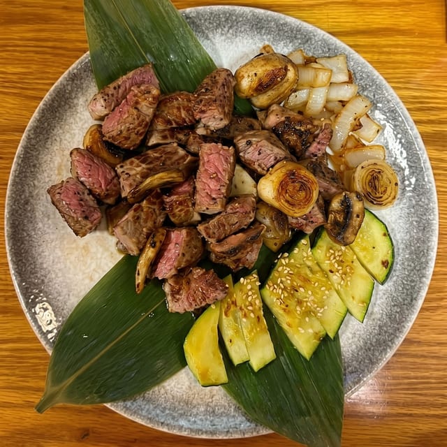 Hibachi Steak.