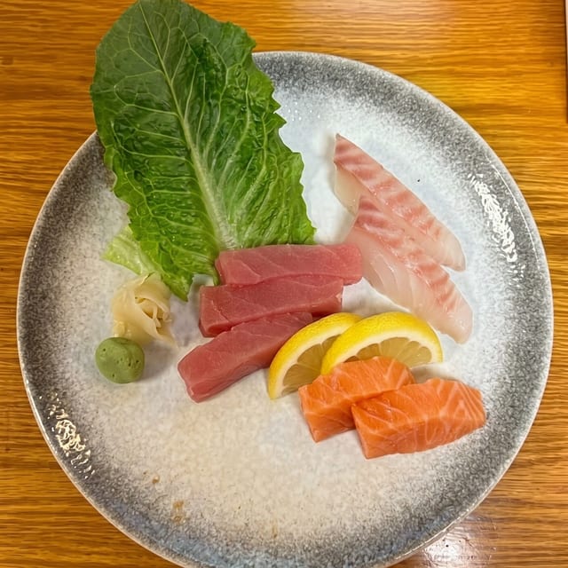 Sashimi Sampler.
