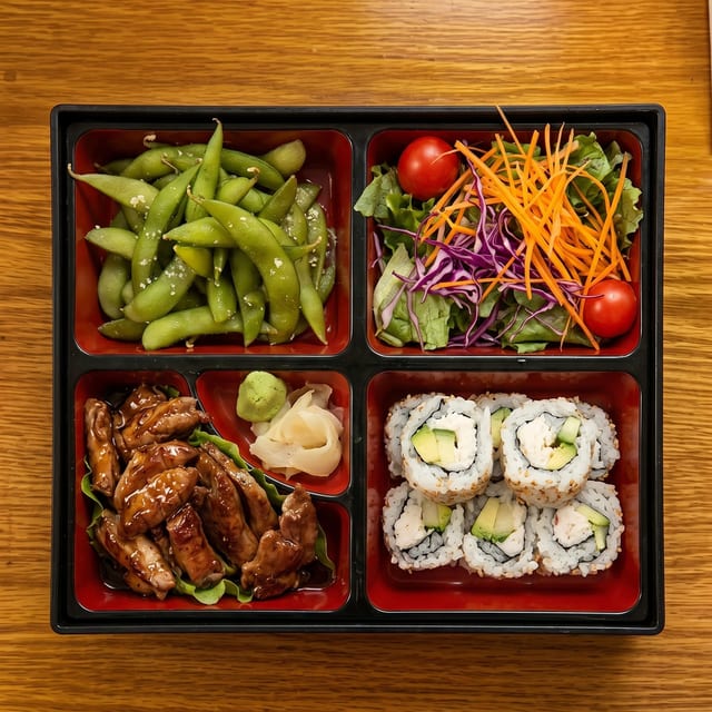 Steak Bento Box.