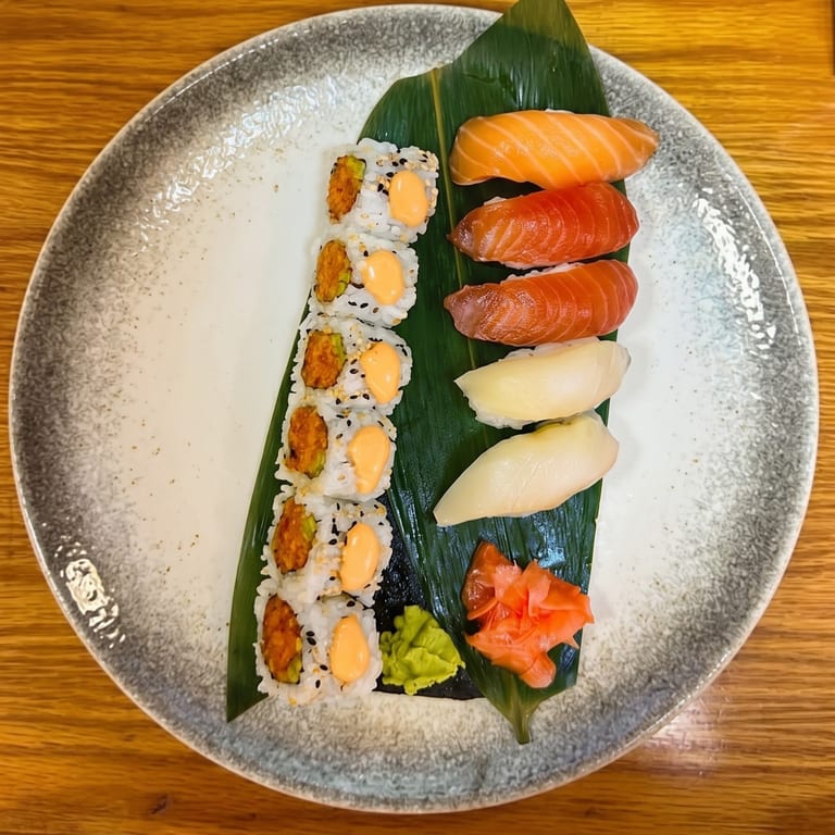 Delicious Spicy Tuna Roll