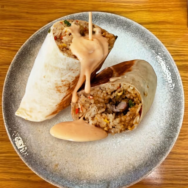 Hibachi Steak Burrito.