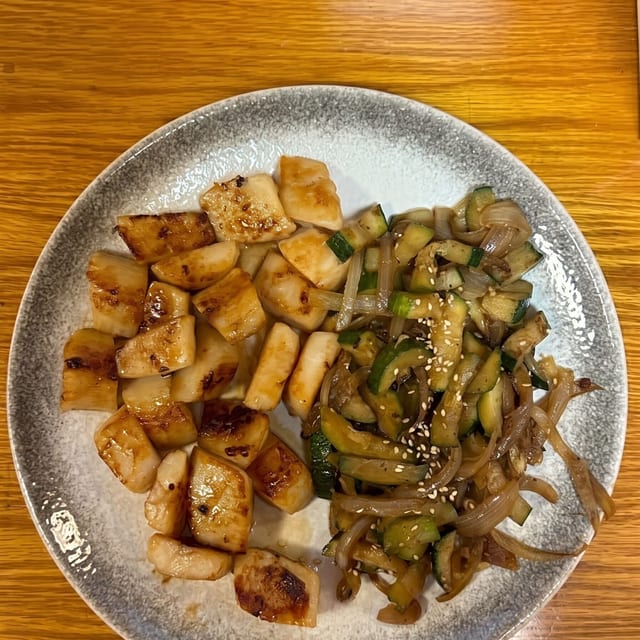 Hibachi Scallops.