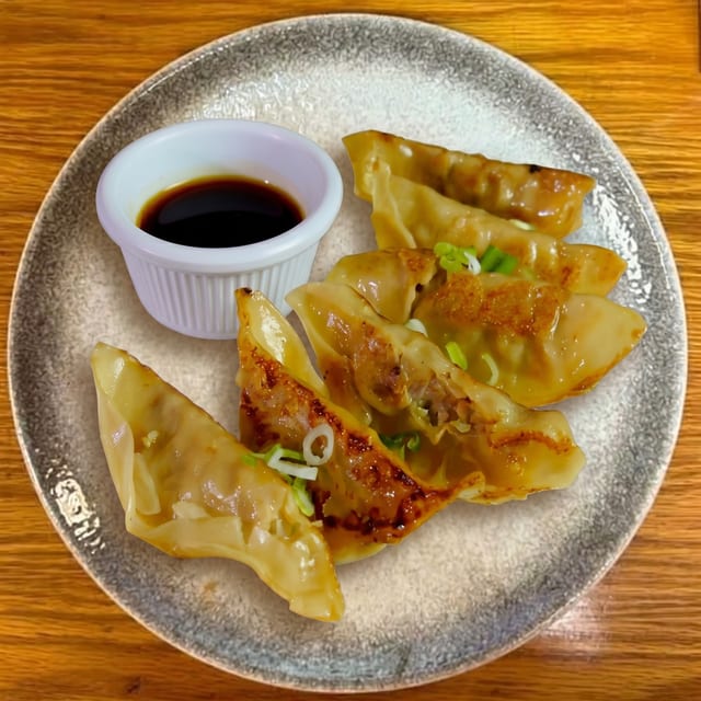Fried Gyoza Spicy Beef.