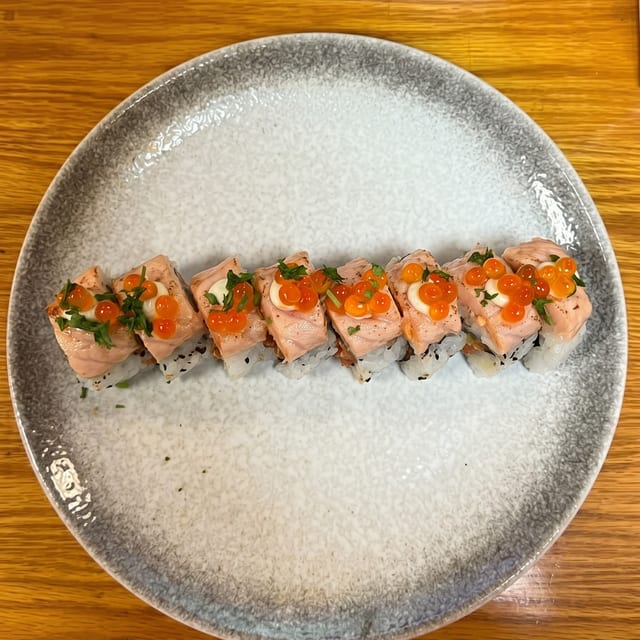 Crazy Salmon Roll.