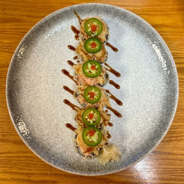 Chili Shrimp Roll.