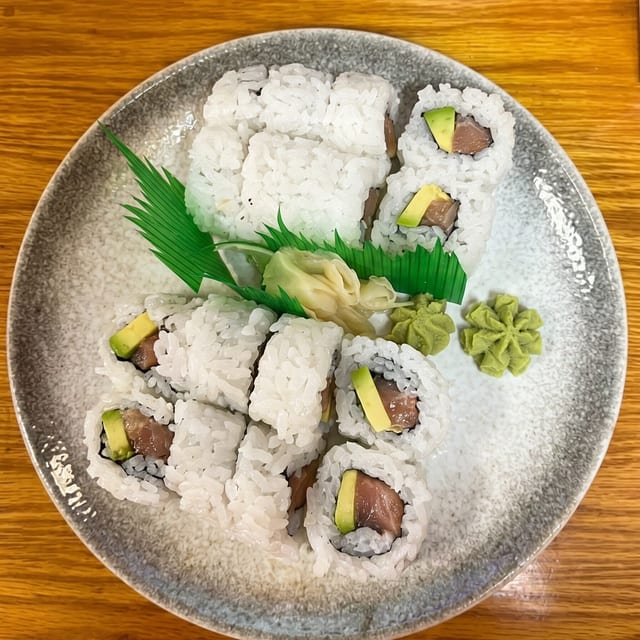 Salmon Avocado Roll.