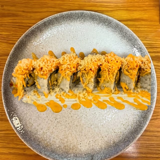 Angry Dragon Roll.
