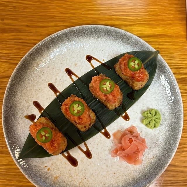 Crispy Tuna Roll.