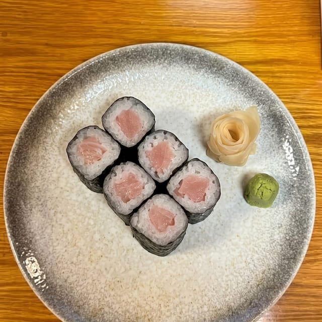 Maki Yellowtail Roll.