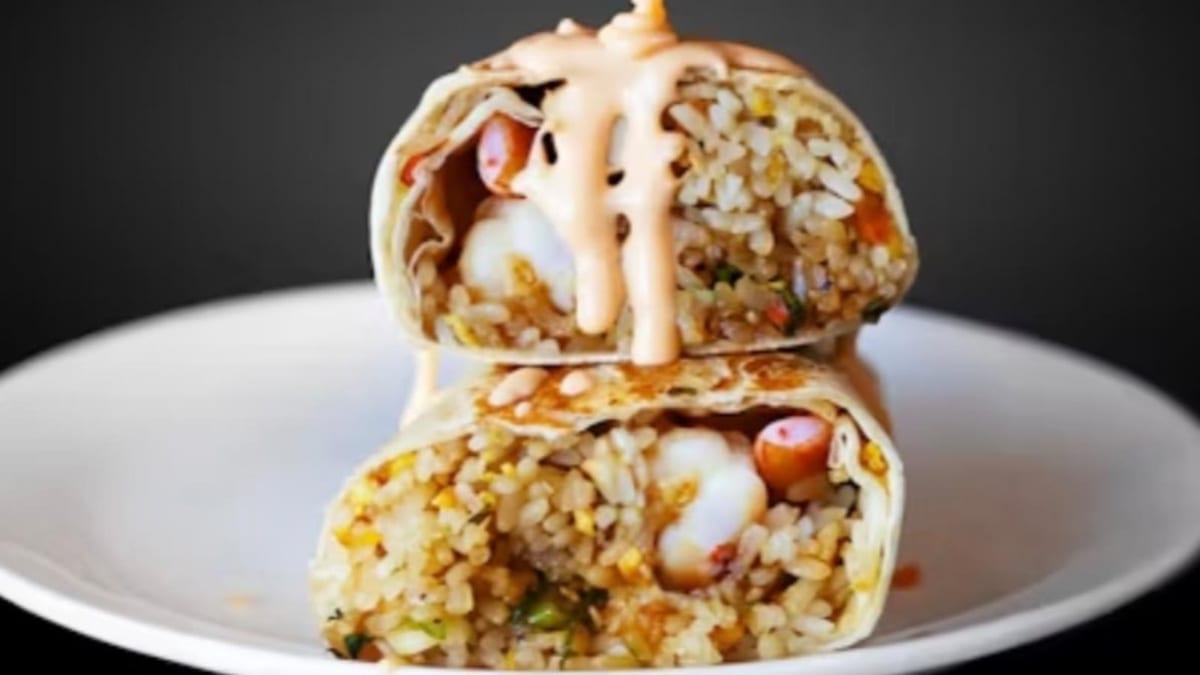 Hibachi Shrimp Burrito