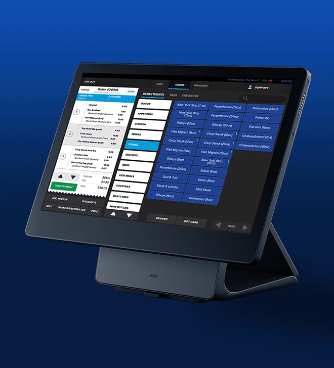SkyTab POS System.